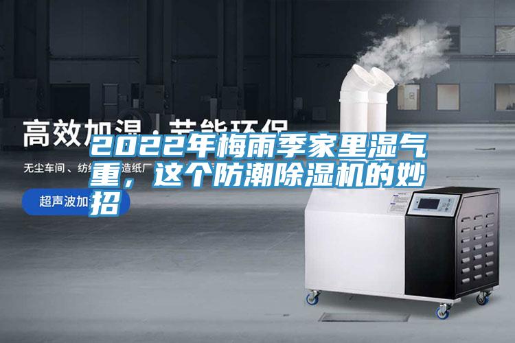 2022年梅雨季家里濕氣重，這個防潮除濕機的妙招