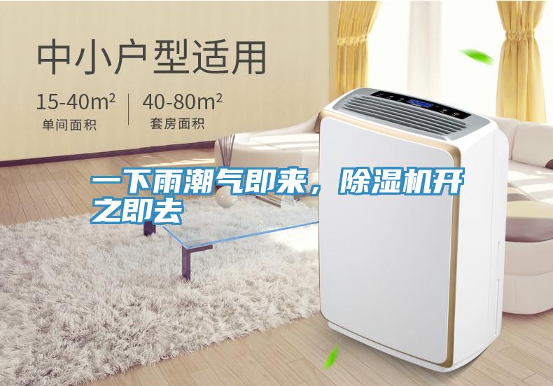 一下雨潮氣即來，除濕機(jī)開之即去