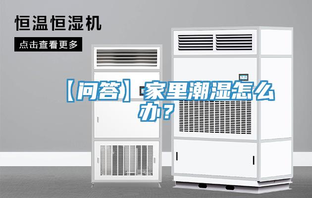 【問答】家里潮濕怎么辦？