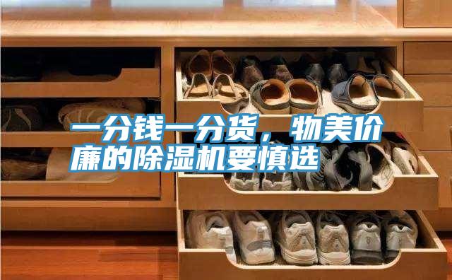 一分錢一分貨，物美價廉的除濕機(jī)要慎選