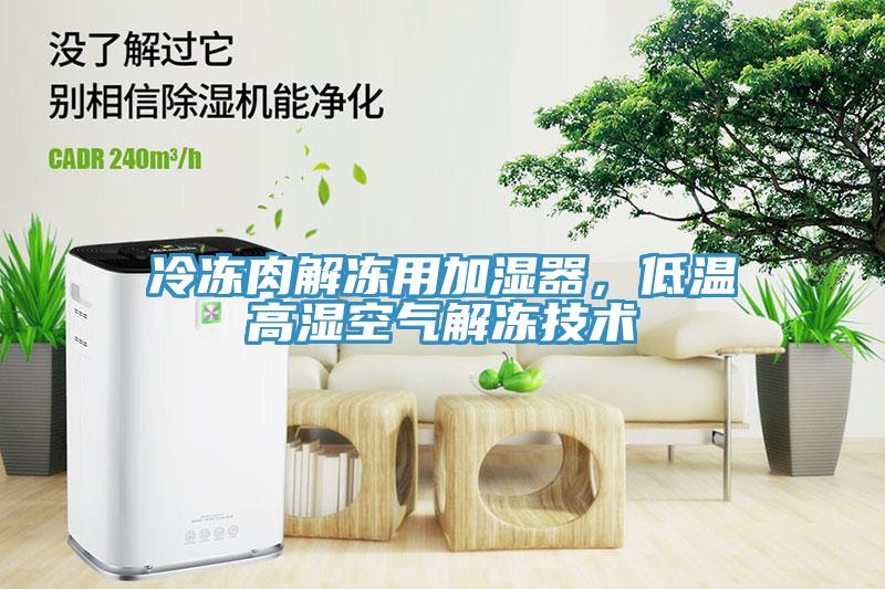 冷凍肉解凍用加濕器，低溫高濕空氣解凍技術(shù)