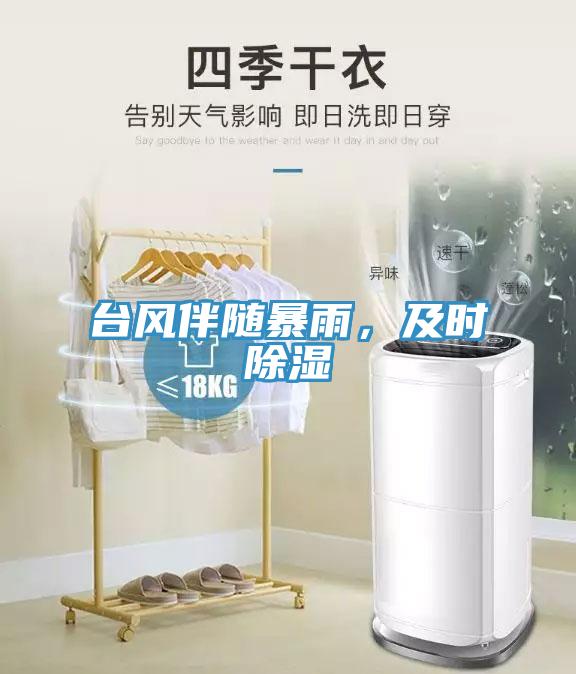 臺風(fēng)伴隨暴雨，及時除濕