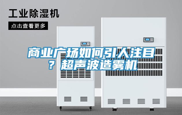 商業(yè)廣場如何引人注目？超聲波造霧機(jī)