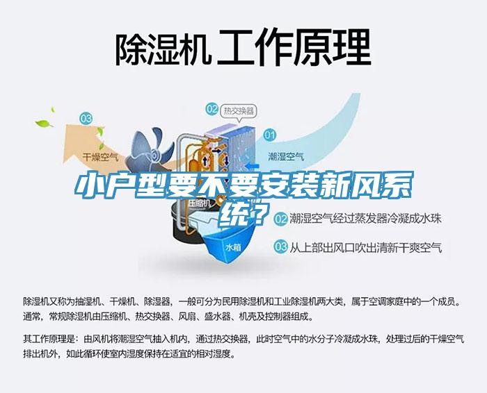 小戶型要不要安裝新風(fēng)系統(tǒng)？