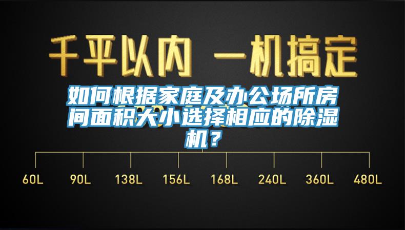 如何根據(jù)家庭及辦公場所房間面積大小選擇相應(yīng)的除濕機？