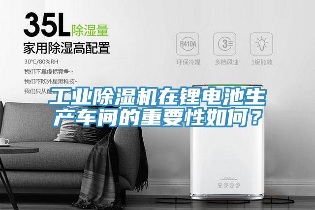工業(yè)除濕機在鋰電池生產(chǎn)車間的重要性如何？