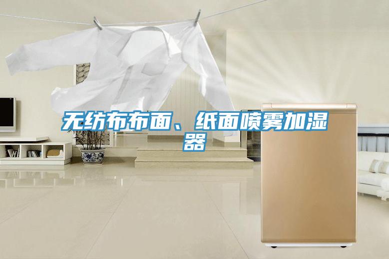 無(wú)紡布布面、紙面噴霧加濕器