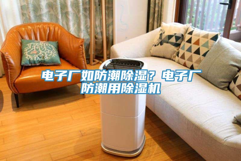 電子廠如防潮除濕？電子廠防潮用除濕機