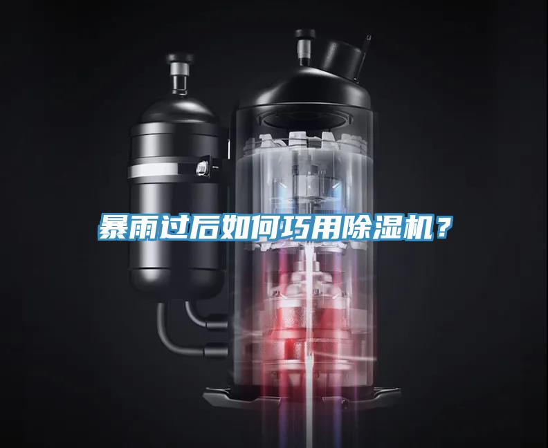 暴雨過后如何巧用除濕機(jī)？