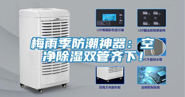 梅雨季防潮神器：空凈除濕雙管齊下！