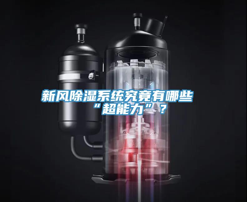 新風(fēng)除濕系統(tǒng)究竟有哪些“超能力”？