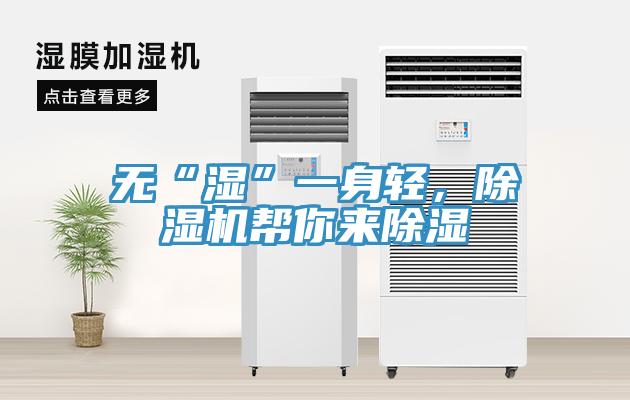 無“濕”一身輕，除濕機(jī)幫你來除濕
