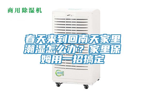春天來(lái)到回南天家里潮濕怎么辦？家里保姆用一招搞定