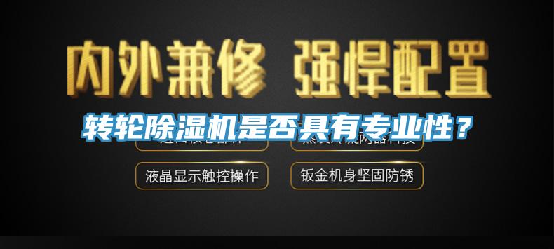 轉(zhuǎn)輪除濕機是否具有專業(yè)性？
