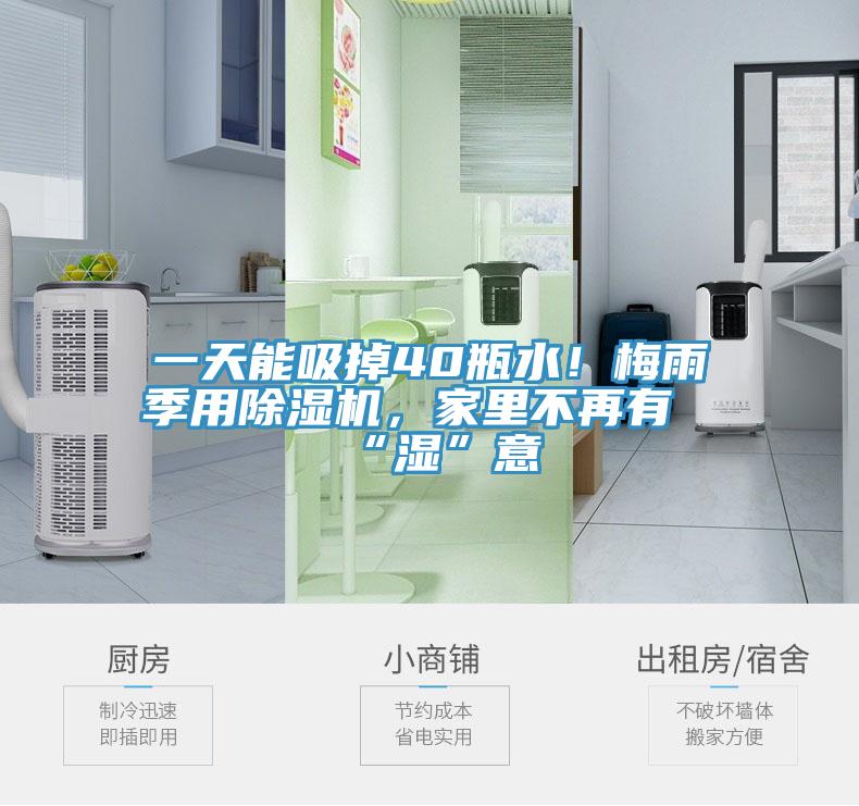 一天能吸掉40瓶水！梅雨季用除濕機(jī)，家里不再有“濕”意