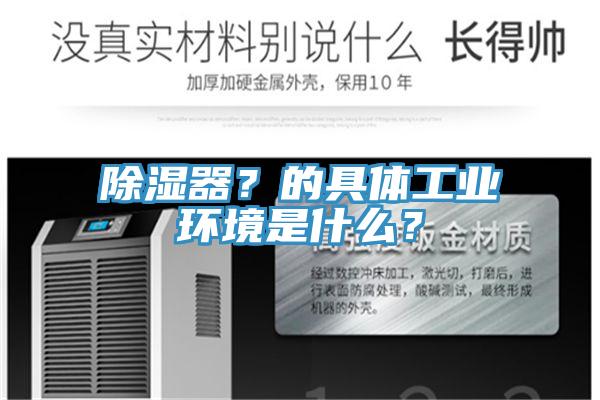 除濕器？的具體工業(yè)環(huán)境是什么？