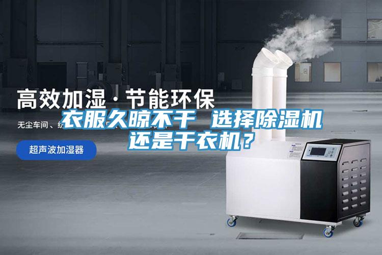 衣服久晾不干 選擇除濕機還是干衣機？