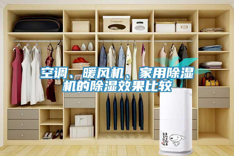 空調(diào)、暖風(fēng)機(jī)、家用除濕機(jī)的除濕效果比較