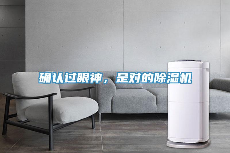 確認(rèn)過眼神，是對(duì)的除濕機(jī)