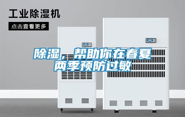 除濕，幫助你在春夏兩季預防過敏