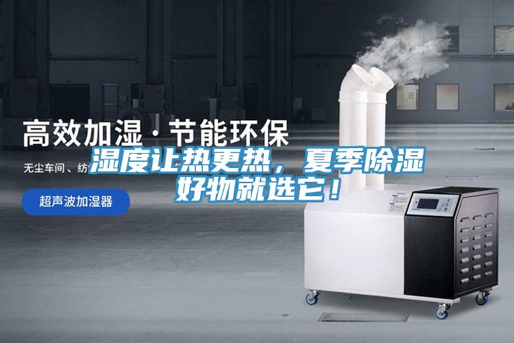 濕度讓熱更熱，夏季除濕好物就選它！