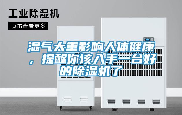 濕氣太重影響人體健康，提醒你該入手一臺(tái)好的除濕機(jī)了