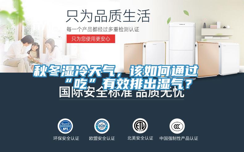 秋冬濕冷天氣，該如何通過“吃”有效排出濕氣？