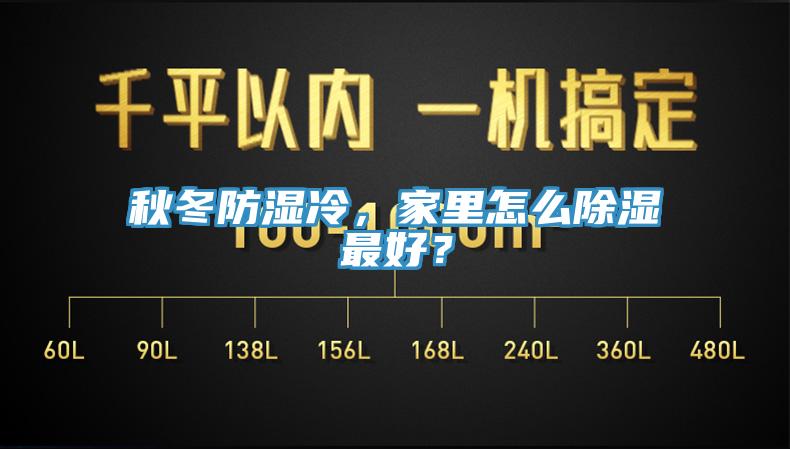 秋冬防濕冷，家里怎么除濕最好？