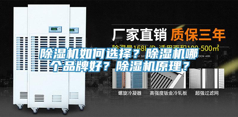 除濕機如何選擇？除濕機哪個品牌好？除濕機原理？