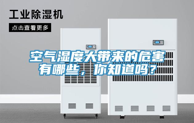 空氣濕度大帶來的危害有哪些，你知道嗎？