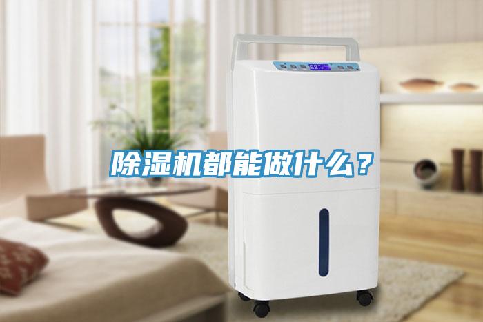 除濕機都能做什么？
