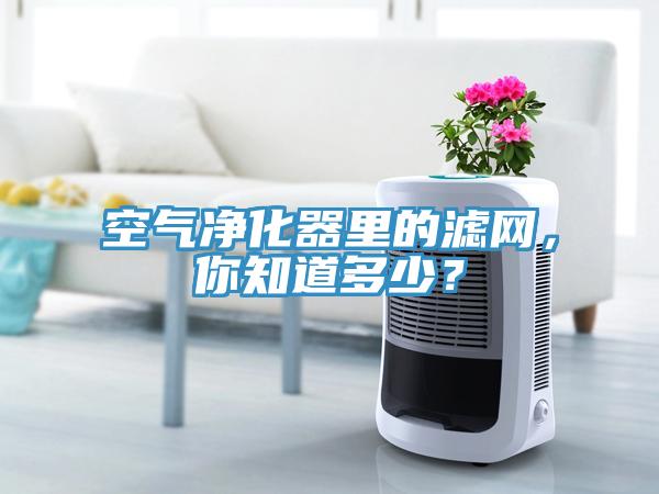 空氣凈化器里的濾網(wǎng)，你知道多少？