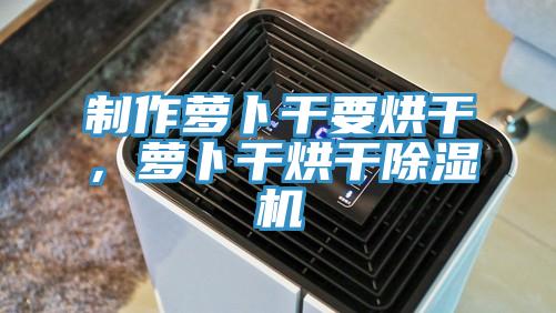 制作蘿卜干要烘干，蘿卜干烘干除濕機