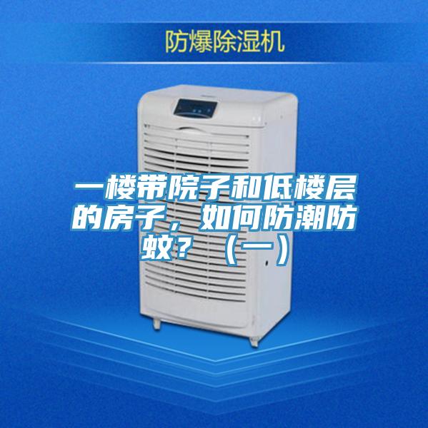 一樓帶院子和低樓層的房子，如何防潮防蚊？（一）