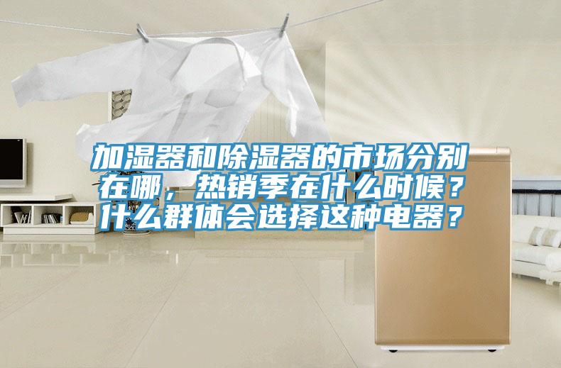 加濕器和除濕器的市場(chǎng)分別在哪，熱銷季在什么時(shí)候？什么群體會(huì)選擇這種電器？