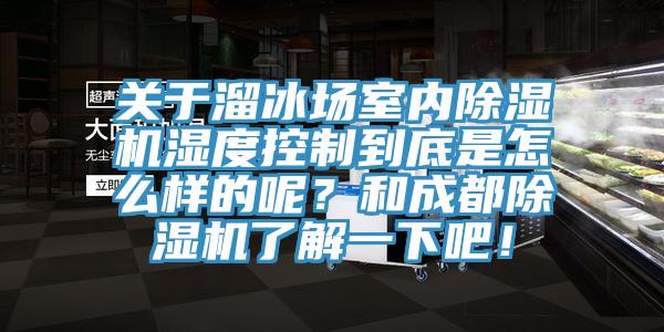 關(guān)于溜冰場(chǎng)室內(nèi)除濕機(jī)濕度控制到底是怎么樣的呢？和成都除濕機(jī)了解一下吧！
