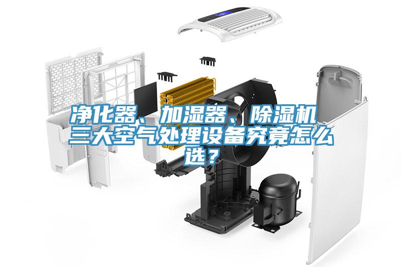 凈化器、加濕器、除濕機 三大空氣處理設(shè)備究竟怎么選？