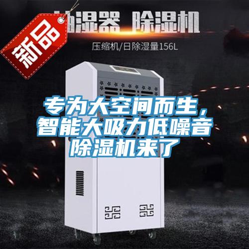 專為大空間而生，智能大吸力低噪音除濕機(jī)來(lái)了