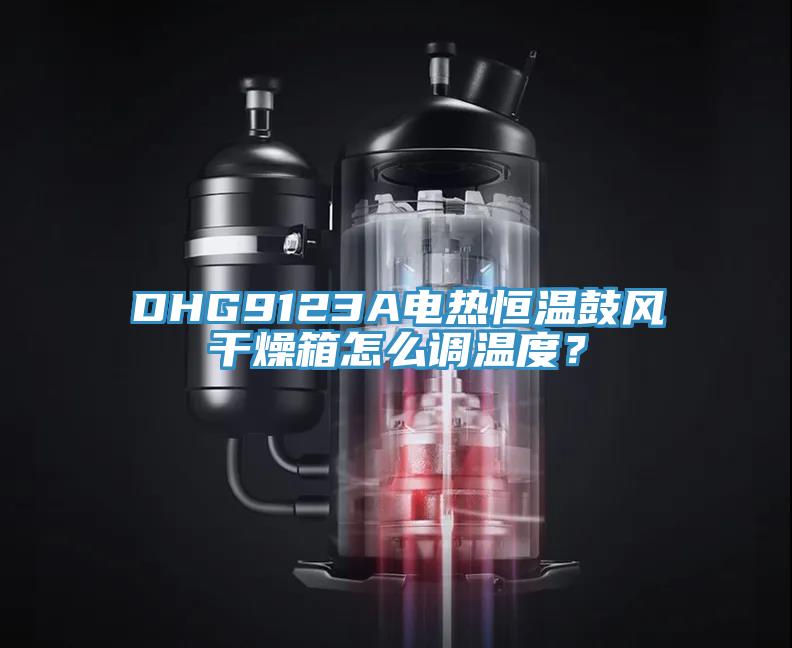 DHG9123A電熱恒溫鼓風(fēng)干燥箱怎么調(diào)溫度？