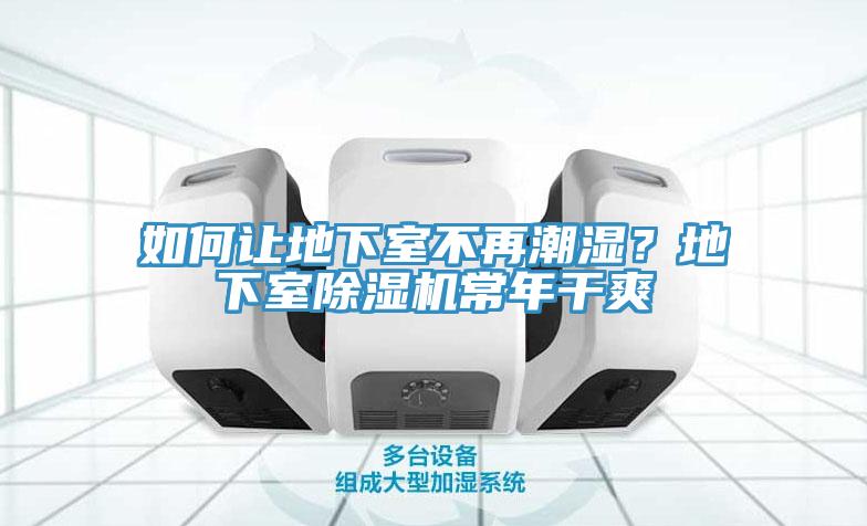 如何讓地下室不再潮濕？地下室除濕機常年干爽