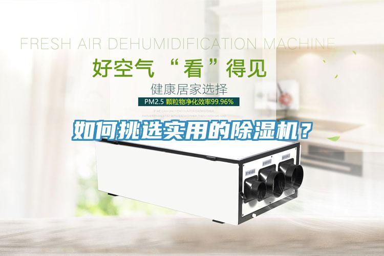 如何挑選實用的除濕機？