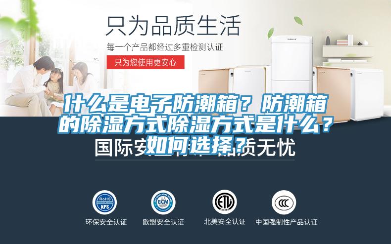 什么是電子防潮箱？防潮箱的除濕方式除濕方式是什么？如何選擇？