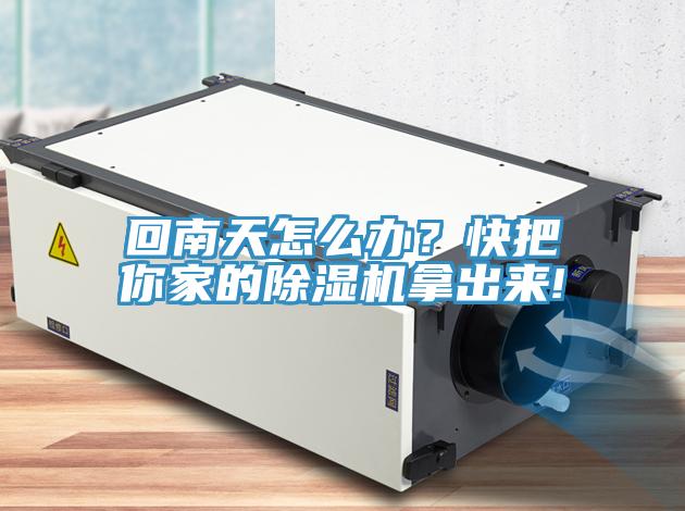 回南天怎么辦？快把你家的除濕機(jī)拿出來!