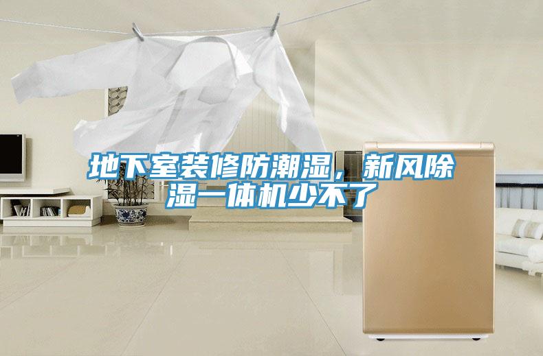 地下室裝修防潮濕，新風(fēng)除濕一體機(jī)少不了