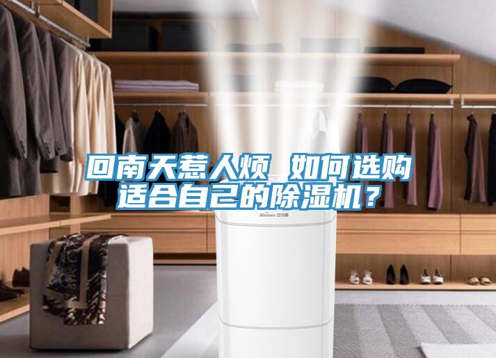 回南天惹人煩 如何選購適合自己的除濕機(jī)？
