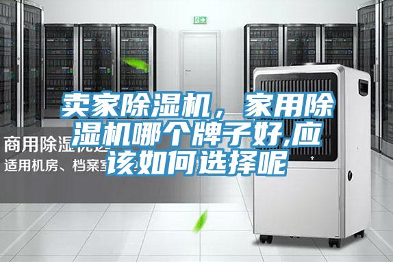 賣家除濕機(jī)，家用除濕機(jī)哪個(gè)牌子好,應(yīng)該如何選擇呢