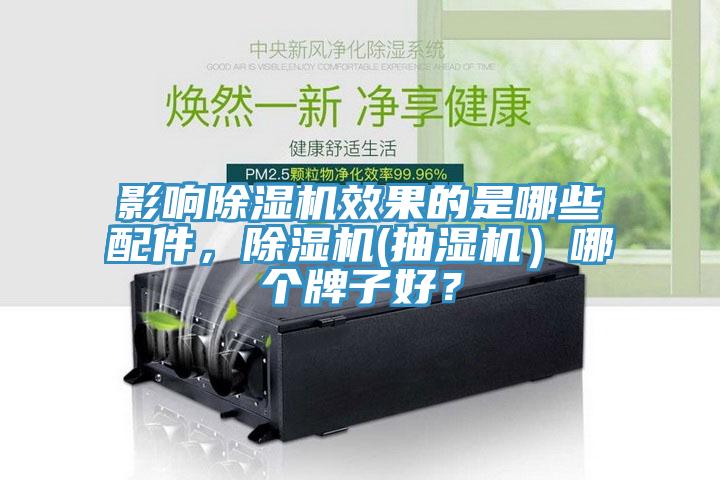 影響除濕機效果的是哪些配件，除濕機(抽濕機）哪個牌子好？