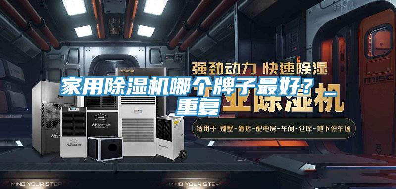 家用除濕機(jī)哪個牌子最好？_重復(fù)