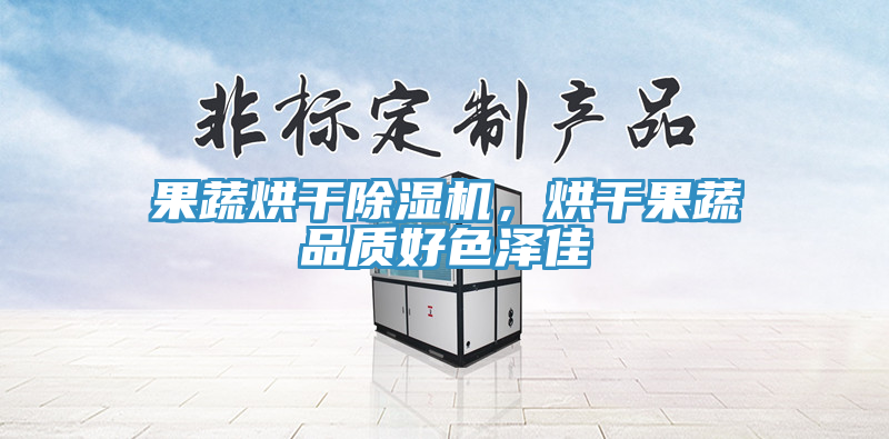 果蔬烘干除濕機，烘干果蔬品質(zhì)好色澤佳