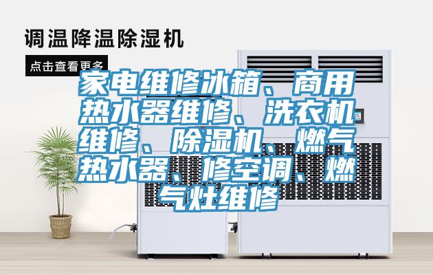 家電維修冰箱、商用熱水器維修、洗衣機(jī)維修、除濕機(jī)、燃?xì)鉄崴?、修空調(diào)、燃?xì)庠罹S修